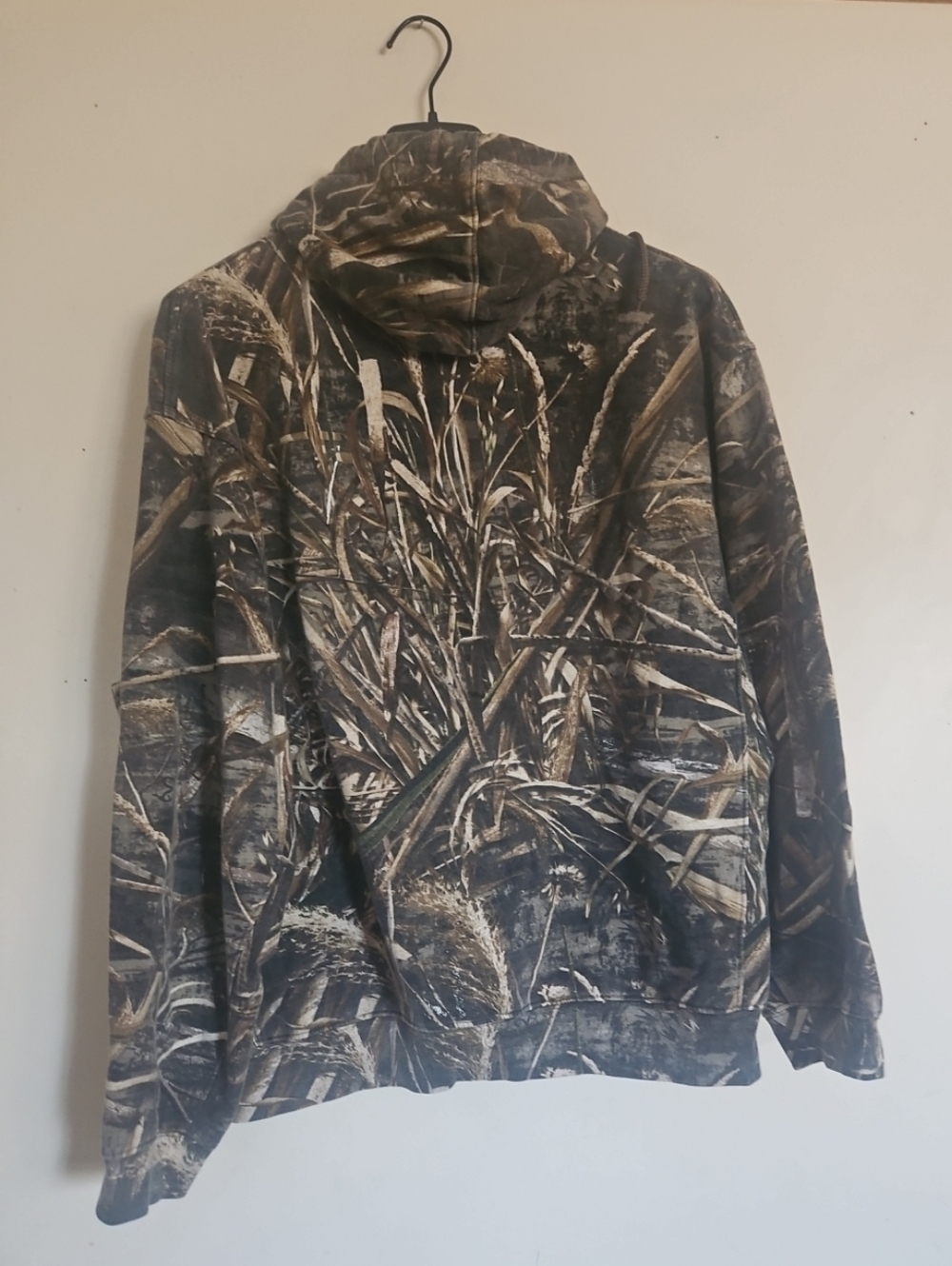 Drake Waterfowl Systems Realtree Max-5 Camo Hoodie XL Long Sleeve Cotton Blend - Picture 5 of 8